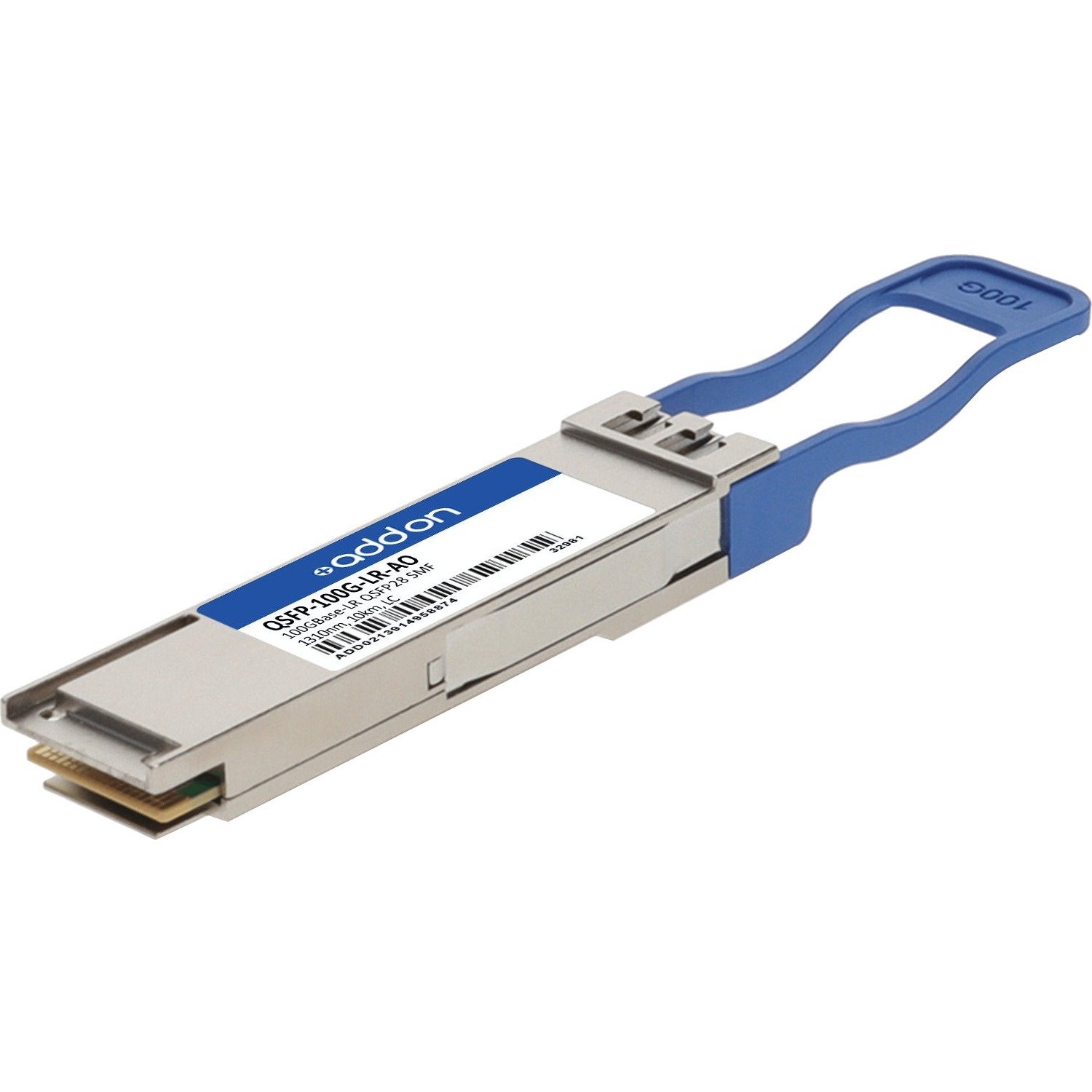 AddOn Juniper Networks&reg; QSFP-100G-LR Compatible TAA 100GBase-LR QSFP28 Single Lambda Transceiver (SMF, 1310nm, 10km, LC, DOM, with FEC)