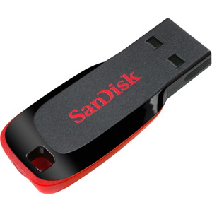 Western Digital Sandisk 8GB Usb Cruzer Blade Flash Drive
