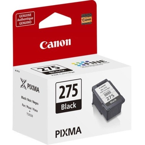 Canon PG-275 Original Standard Yield Inkjet Ink Cartridge - Single Pack - Return Program - Black - 1 Each