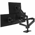 Ergotron Mounting Arm for Monitor, Mounting Collar, Mounting Pole, Display Screen, LCD Display, Monitor Mount - Black