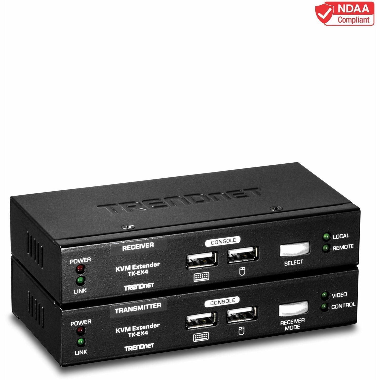 TRENDnet TK-EX4 KVM-Konsole/Extender - Kabel