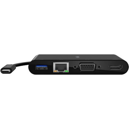 Belkin USB-C Multiport Adapter, USB-C to HDMI - USB A 3.0 - VGA, up to 100W Power Delivery, up 4k Resolution