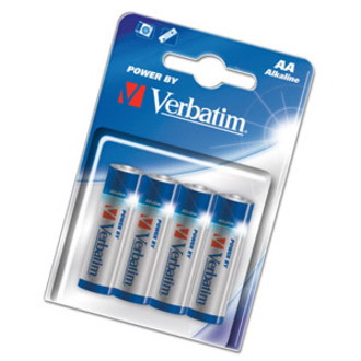 Verbatim 49921 Battery - Alkaline - 4