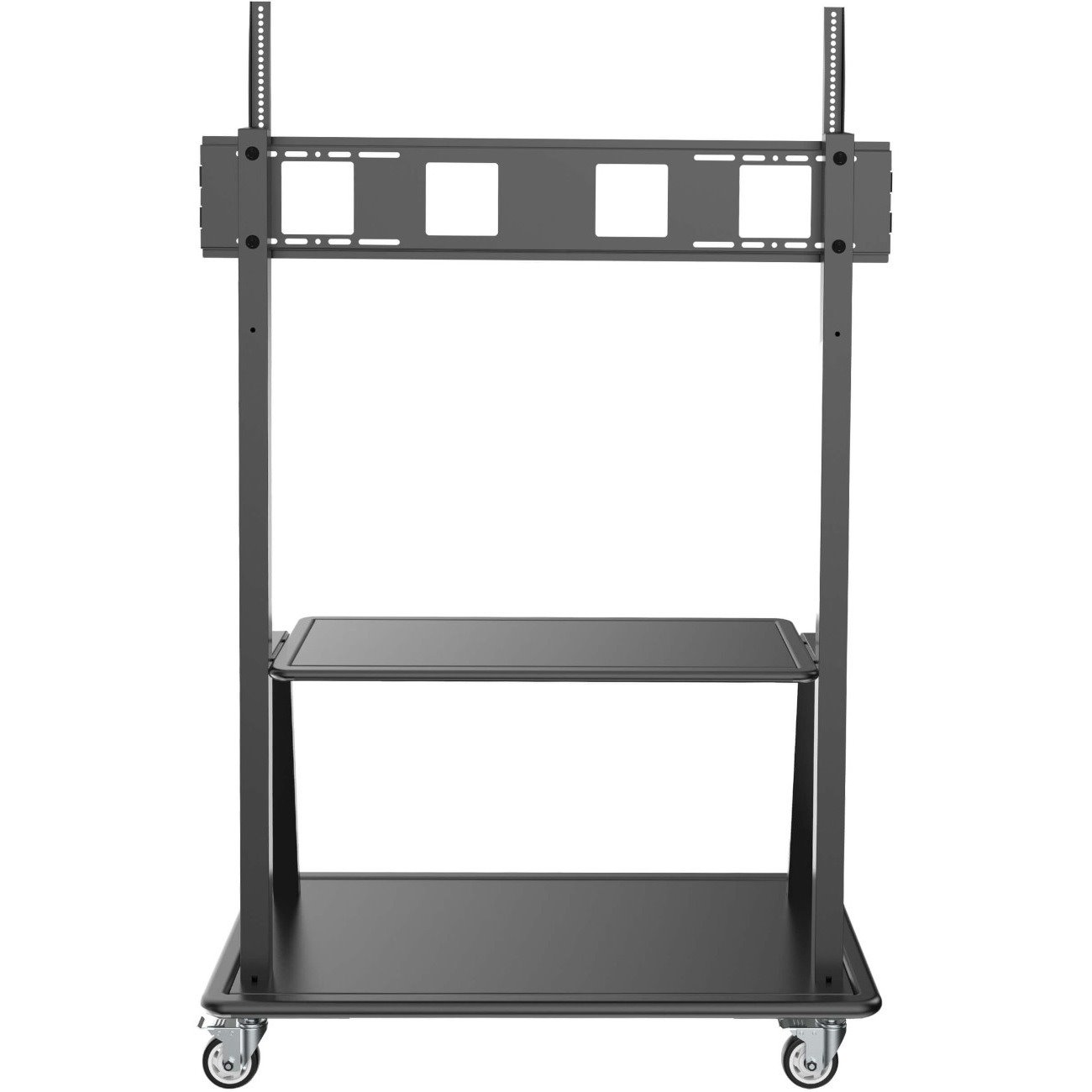 Eaton Tripp Lite Series Heavy-Duty Rolling TV Cart for 60" to 105" Flat-Screen Displays, Locking Casters, Black