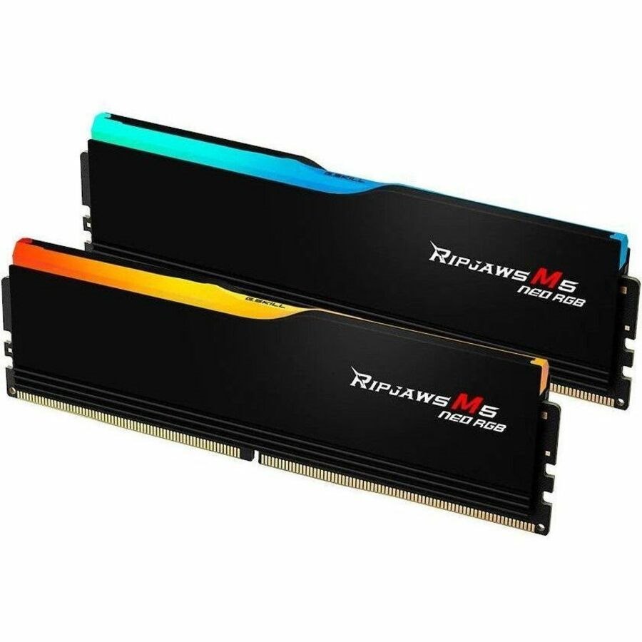 G.SKILL Ripjaws M5 Neo RGB RAM Module for Motherboard, Desktop PC - 32 GB (2 x 16GB) - RGB - DDR5-6000/PC5-48000 DDR5 SDRAM - CL36 - 1.35 V