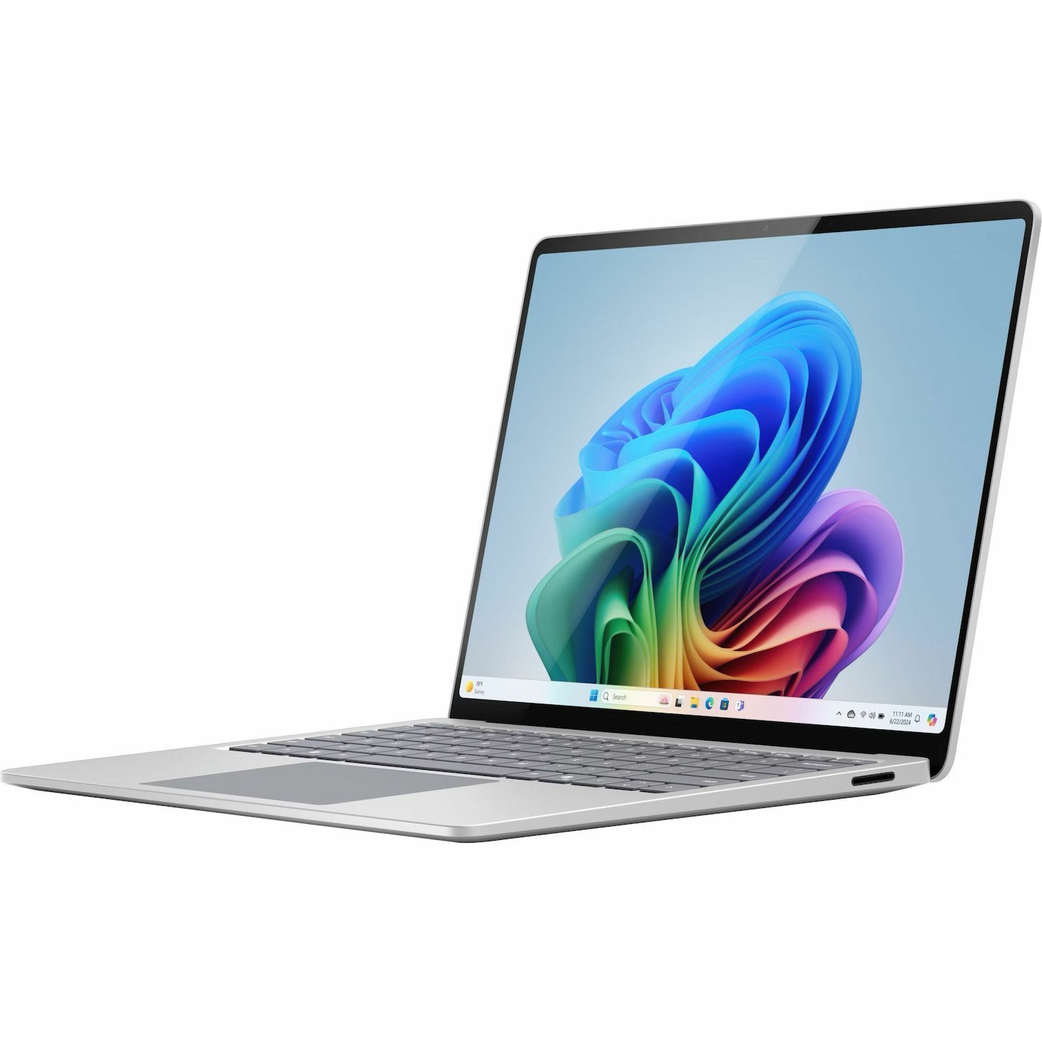 Microsoft Surface Laptop 7 13.8" Touchscreen Copilot+ PC Notebook - Qualcomm Snapdragon X Plus - 16 GB - 256 GB SSD - English Keyboard - Platinum