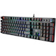 Adesso RGB Programmable Mechanical Gaming Keyboard with Detachable Magnetic Palmrest