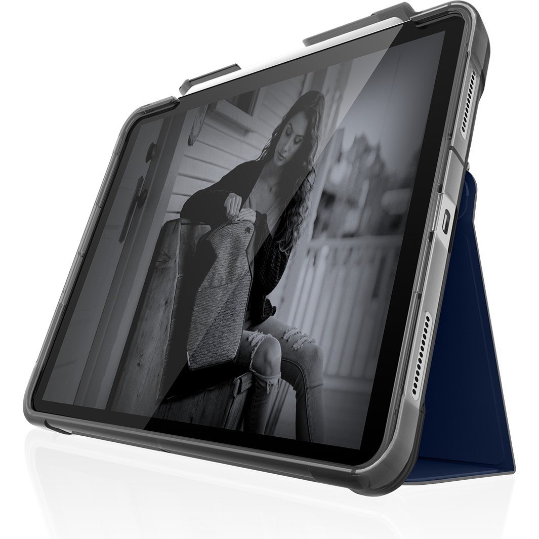 STM Goods Dux Studio Carrying Case (Folio) for 12.9" Apple iPad Pro Tablet - Midnight Blue