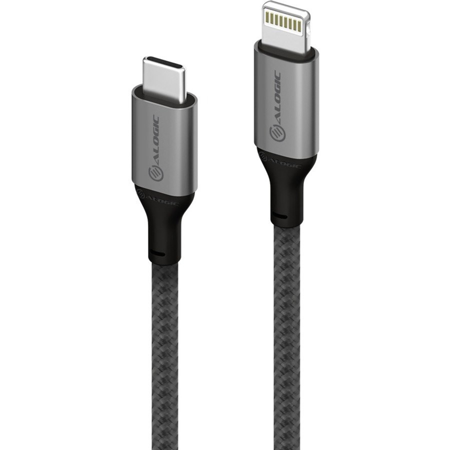 Alogic Super Ultra USB-C to Lightning Cable - 1.5m - Space Grey