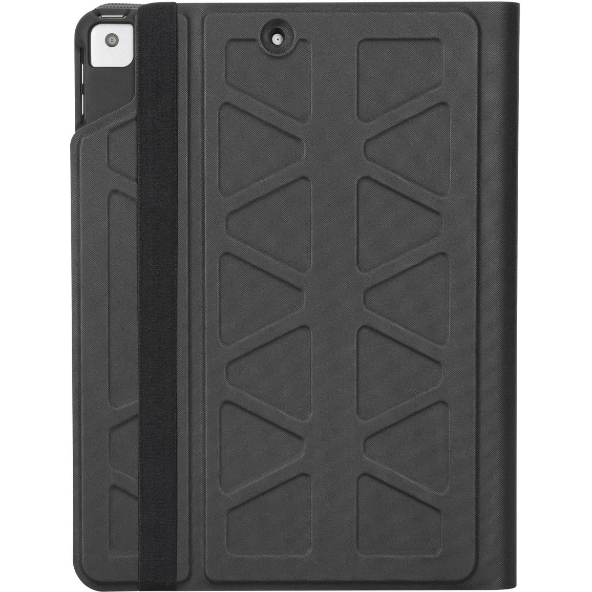 Targus Pro-Tek THZ891USZ Keyboard/Cover Case (Folio) for 10.2" to 10.5" Apple iPad (7th Generation), iPad (8th Generation), iPad (9th Generation), iPad Air (3rd Generation), iPad Pro Tablet - Black