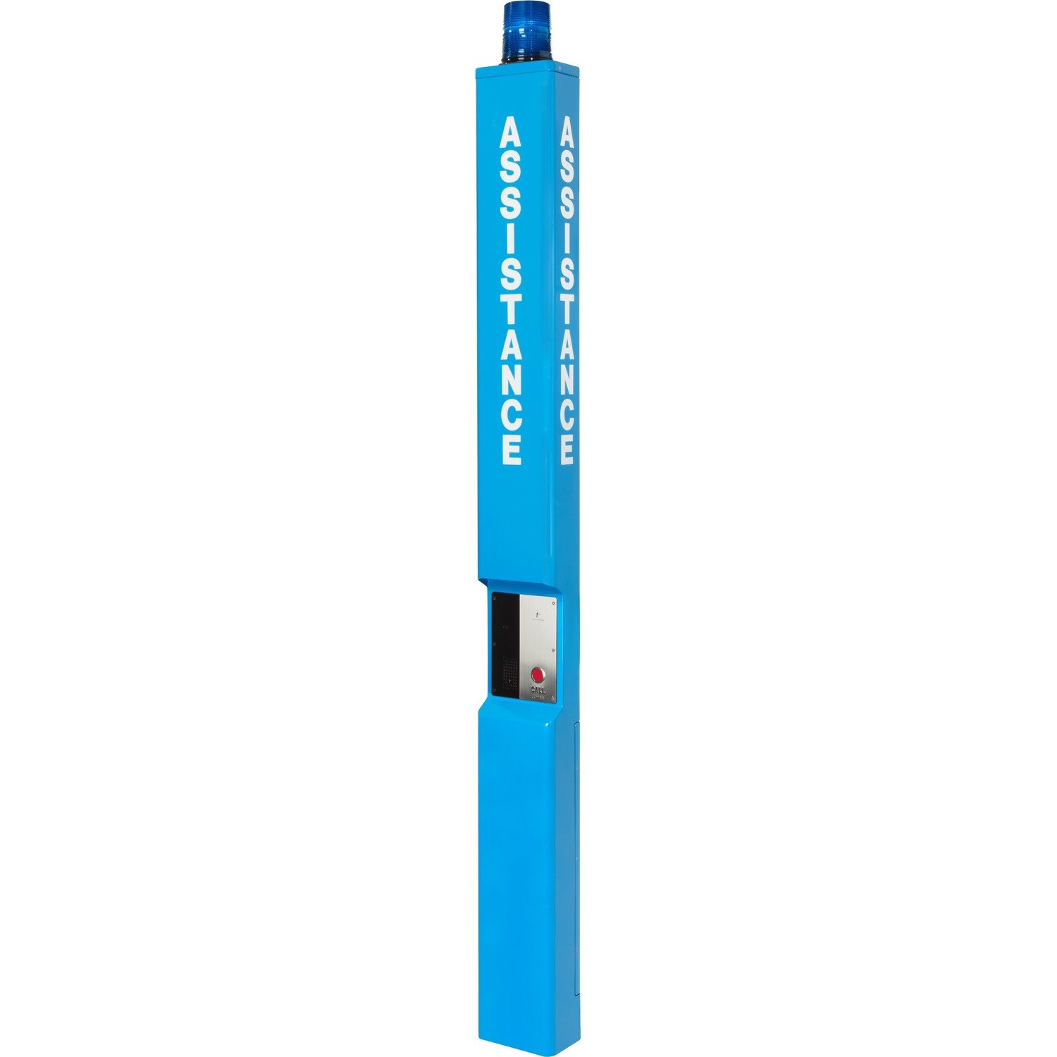 Talkaphone ECO Tower - Aluminum Blue Light Call Station Tower
