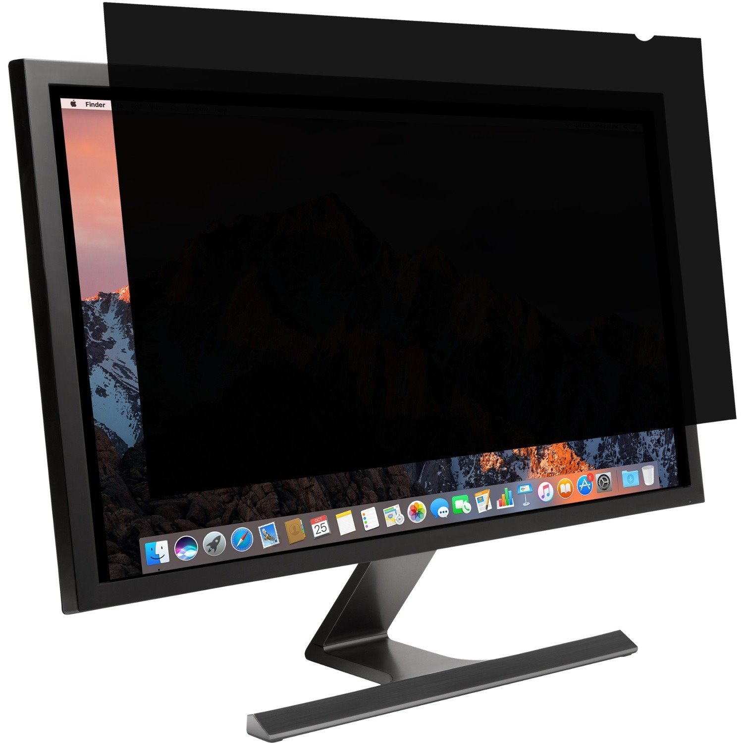 Kensington FP201W10 Privacy Screen for Monitors (20.1" 16:10) Matte Black, Glossy Black