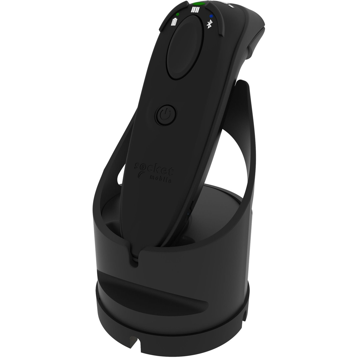 Socket Mobile DuraScan D720 Rugged Warehouse Handheld Barcode Scanner - Wireless Connectivity - Black - USB Cable Included