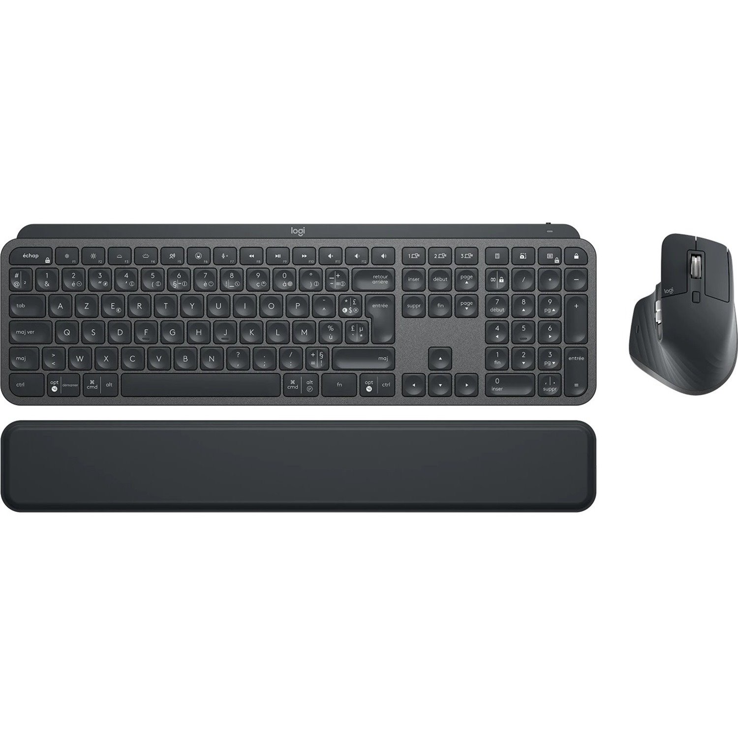 Logitech MX Keys Combo for Business Keyboard & Mouse - AZERTY - French
