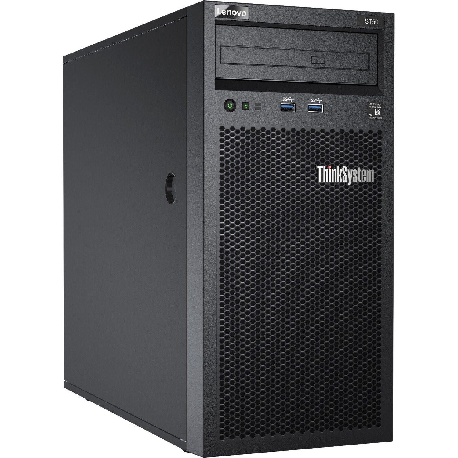 Lenovo ThinkSystem ST50 7Y48A04QNA 4U Tower Server - 1 x Intel Xeon E-2246G 3.60 GHz - 8 GB RAM - Serial ATA/600 Controller