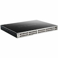 D-Link DGS-3130 DGS-3130-54PS 50 Ports Manageable Ethernet Switch - Gigabit Ethernet, 10 Gigabit Ethernet - 10/100/1000Base-T, 10GBase-T, 10GBase-X