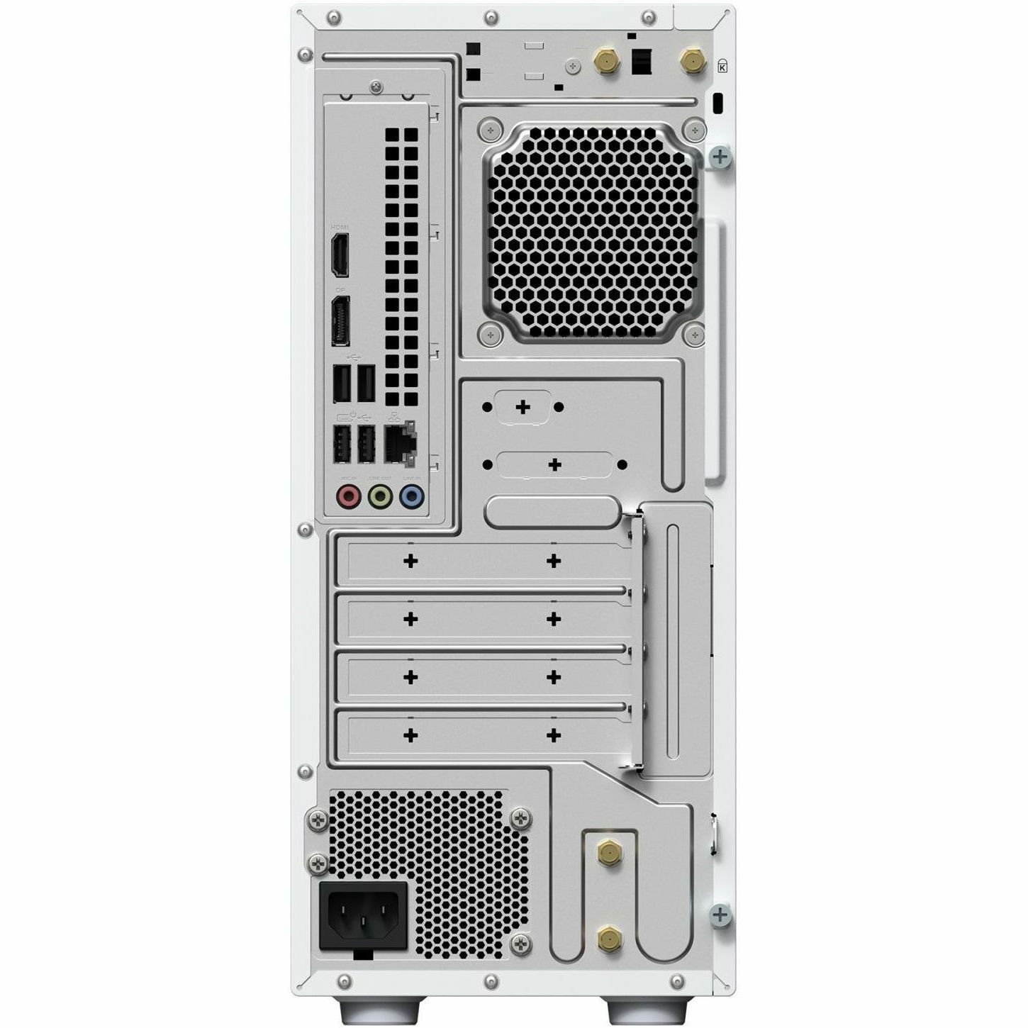 Asus V500 V500MV-13620H015W Desktop Computer - Intel Core i7 13th Gen i7-13620H - 16 GB - 512 GB PCI Express NVMe 4.0 SSD - Mini-tower - Grey
