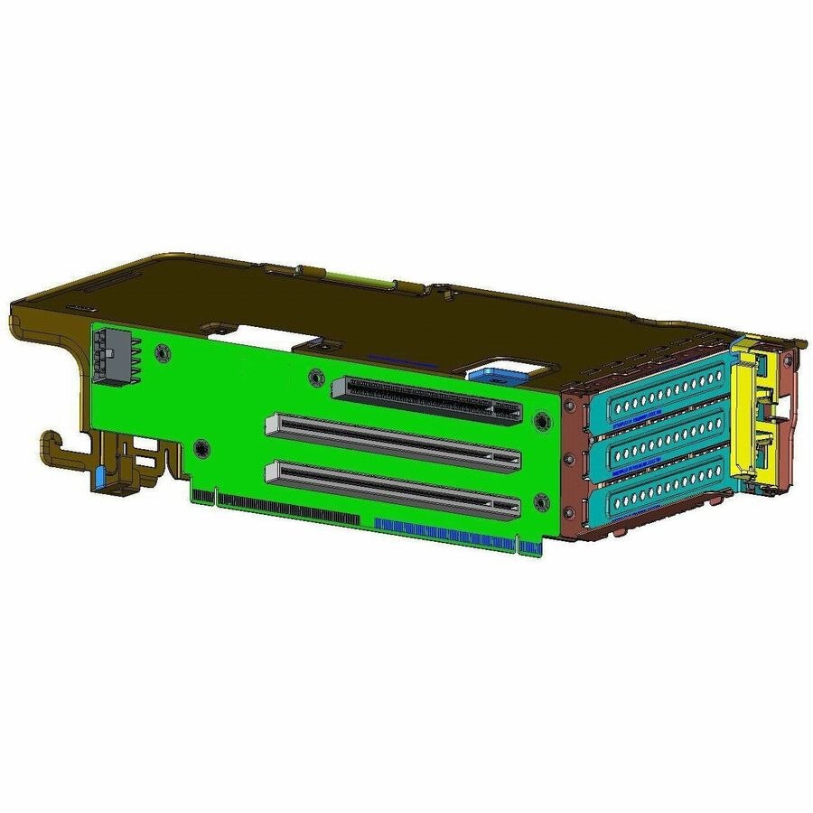 Cisco Riser 2B 3PCIe slot(x8,x16,x8) Supports GPU+Rear NVMe, For T4