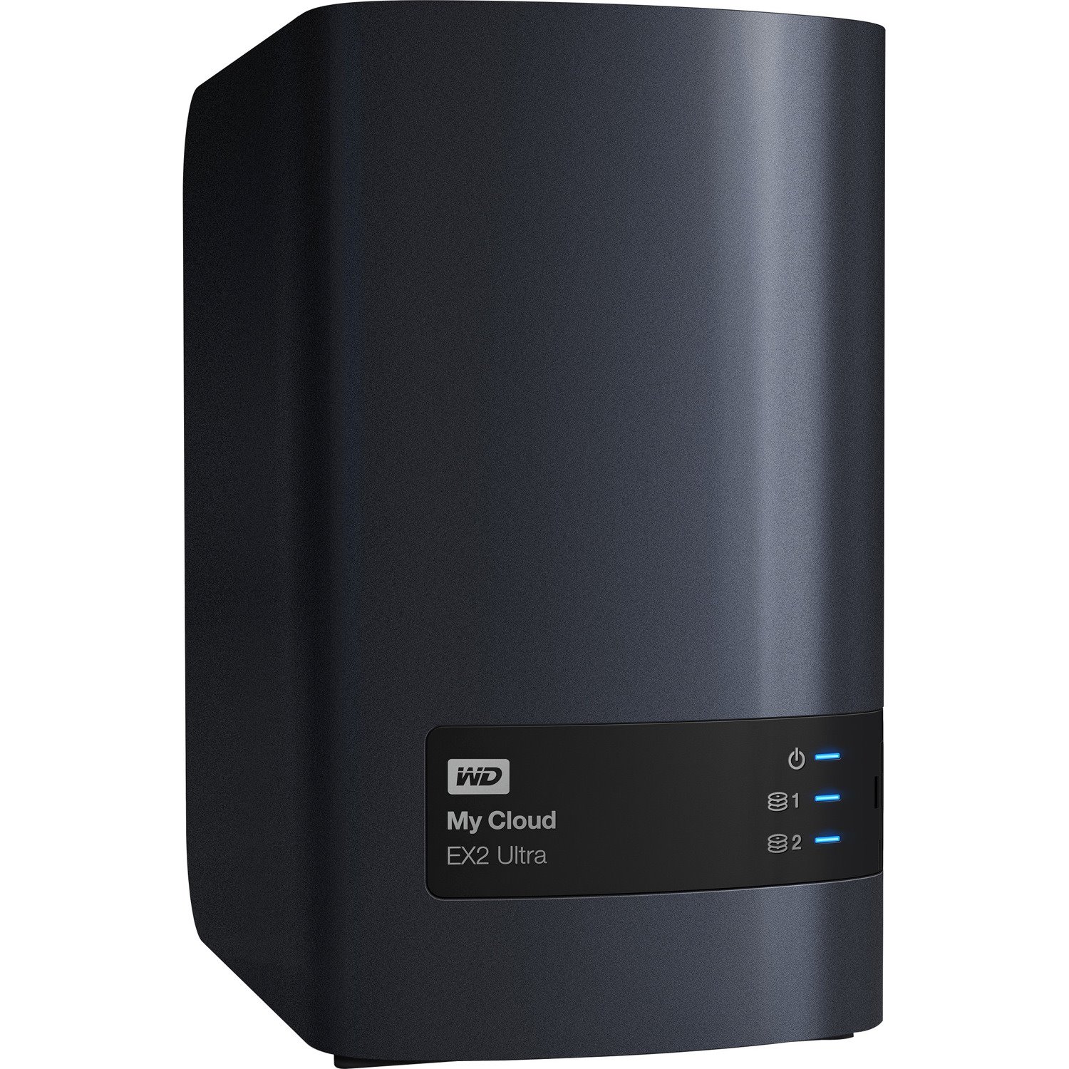WD My Cloud EX2 Ultra WDBVBZ0080JCH 2 x Total Bays NAS Storage System - 8 TB HDD - Marvell Armada 385 385 Dual-core (2 Core) 1.30 GHz - 1 GB RAM - DDR3 SDRAM Desktop