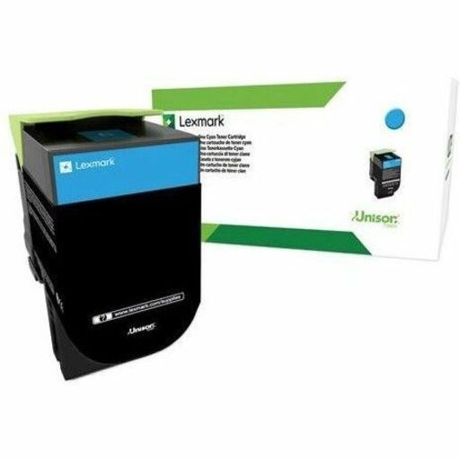 Lexmark Original Extra High Yield Laser Toner Cartridge - Return Program - Cyan Pack