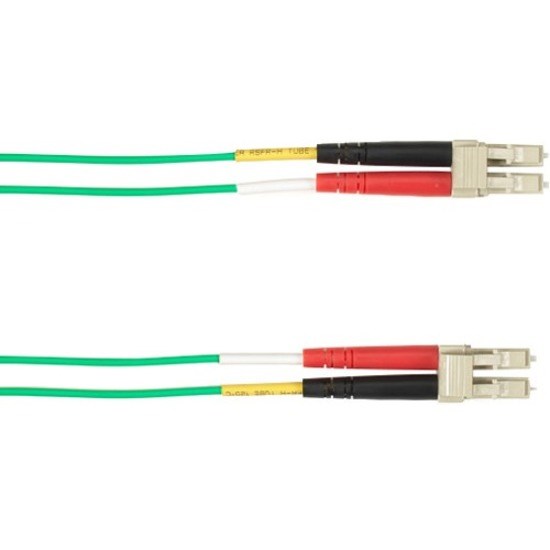 Black Box Colored Fiber OM4 50/125 Multimode Fiber Optic Patch Cable - LSZH