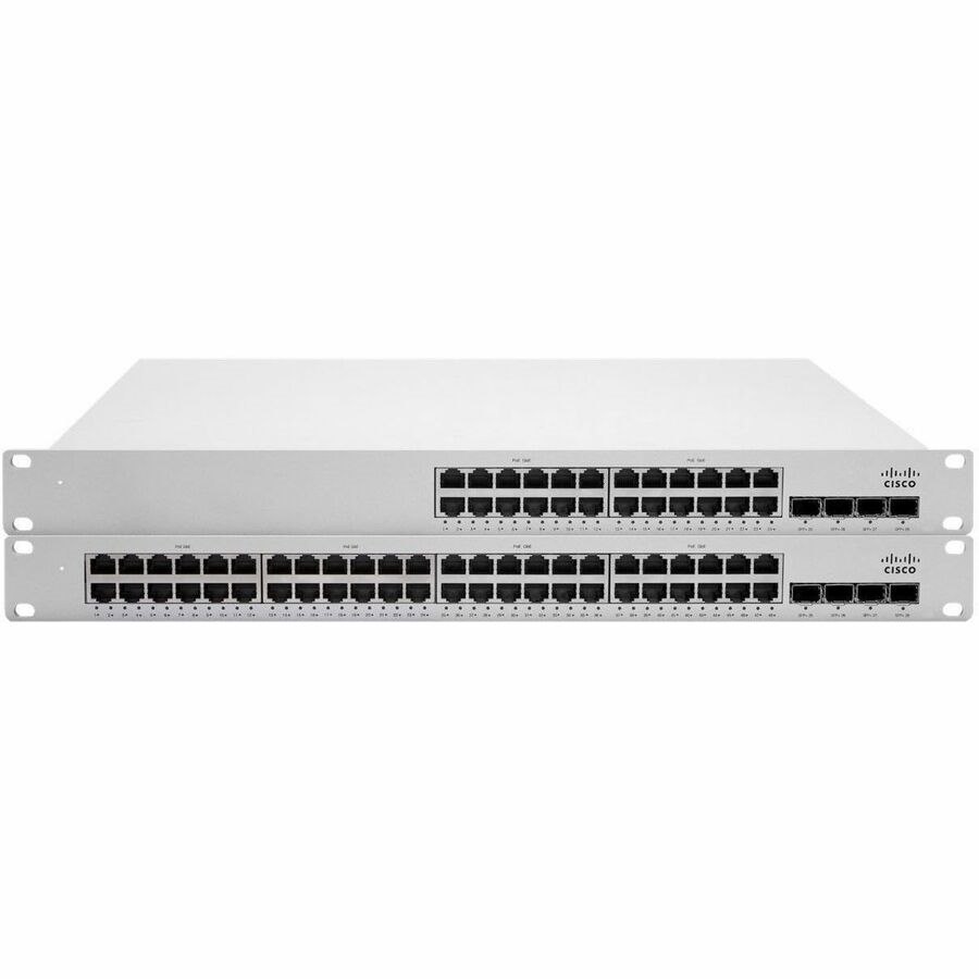 Meraki MS150 MS150-24MP-4X 24 Ports Manageable Ethernet Switch - Gigabit Ethernet, 5 Gigabit Ethernet, 10 Gigabit Ethernet - 5GBase-T, 10GBase-X