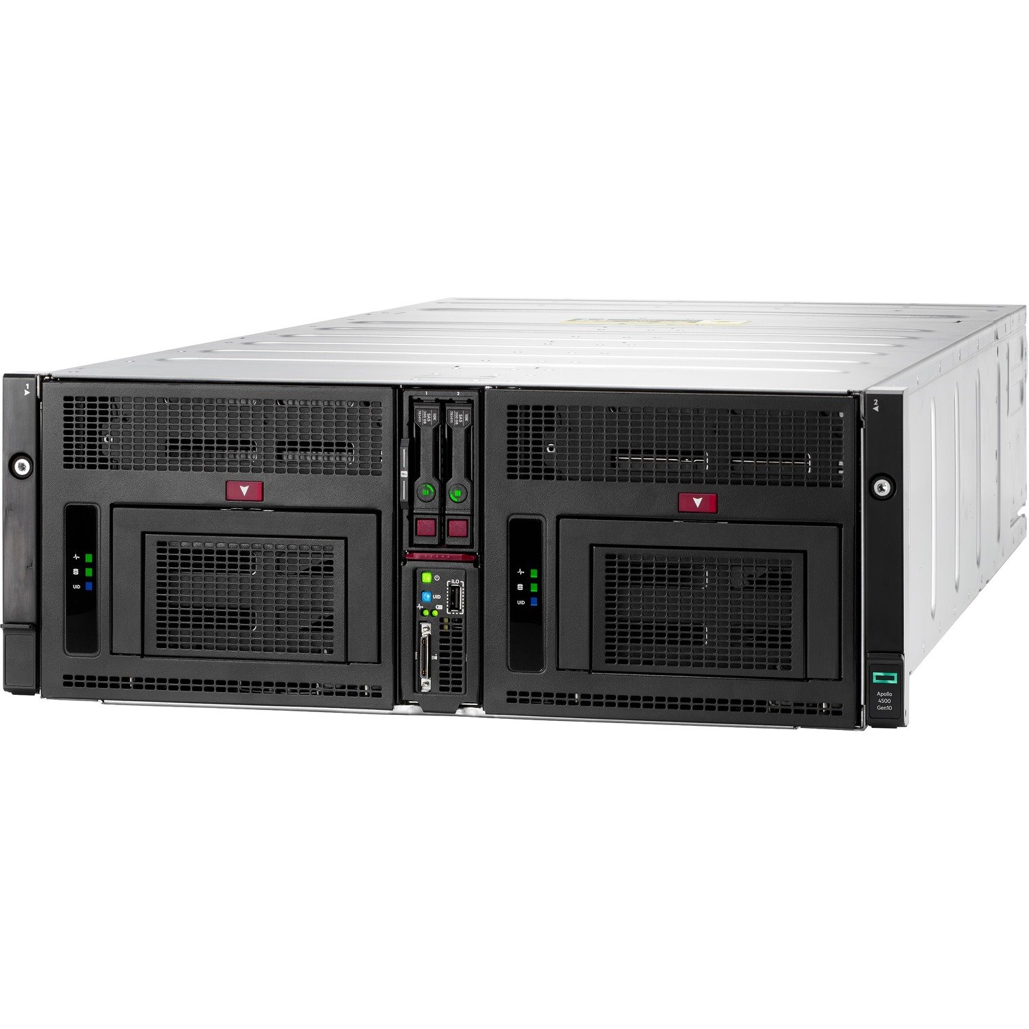 HPE ProLiant XL450r G10 4U Rack Server - 2 Xeon Gold 6140 2.30 GHz - 256 GB RAM - 700 TB HDD - (50 x 14TB) HDD Configuration - 13.60 TB SSD - (8 x 1.6TB, 2 x 400GB) SSD Configuration - Serial Attached SCSI (SAS) Controller
