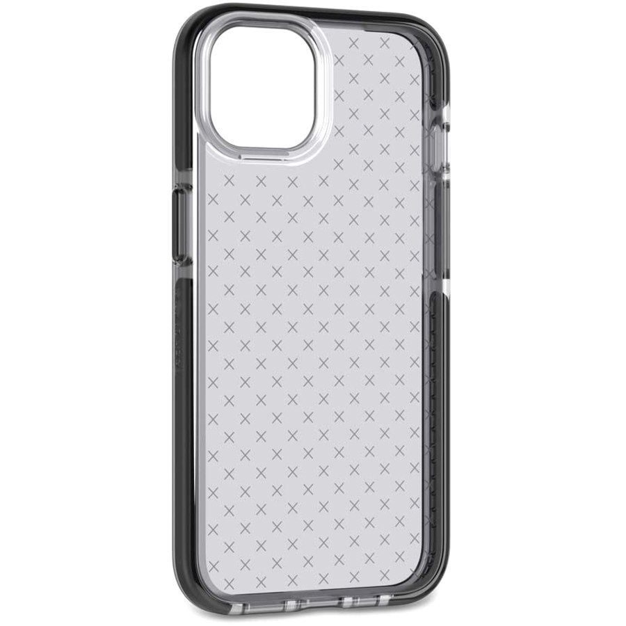 Tech21 Evo Check Case for Apple iPhone 13 Smartphone - Check Design - Smokey Black