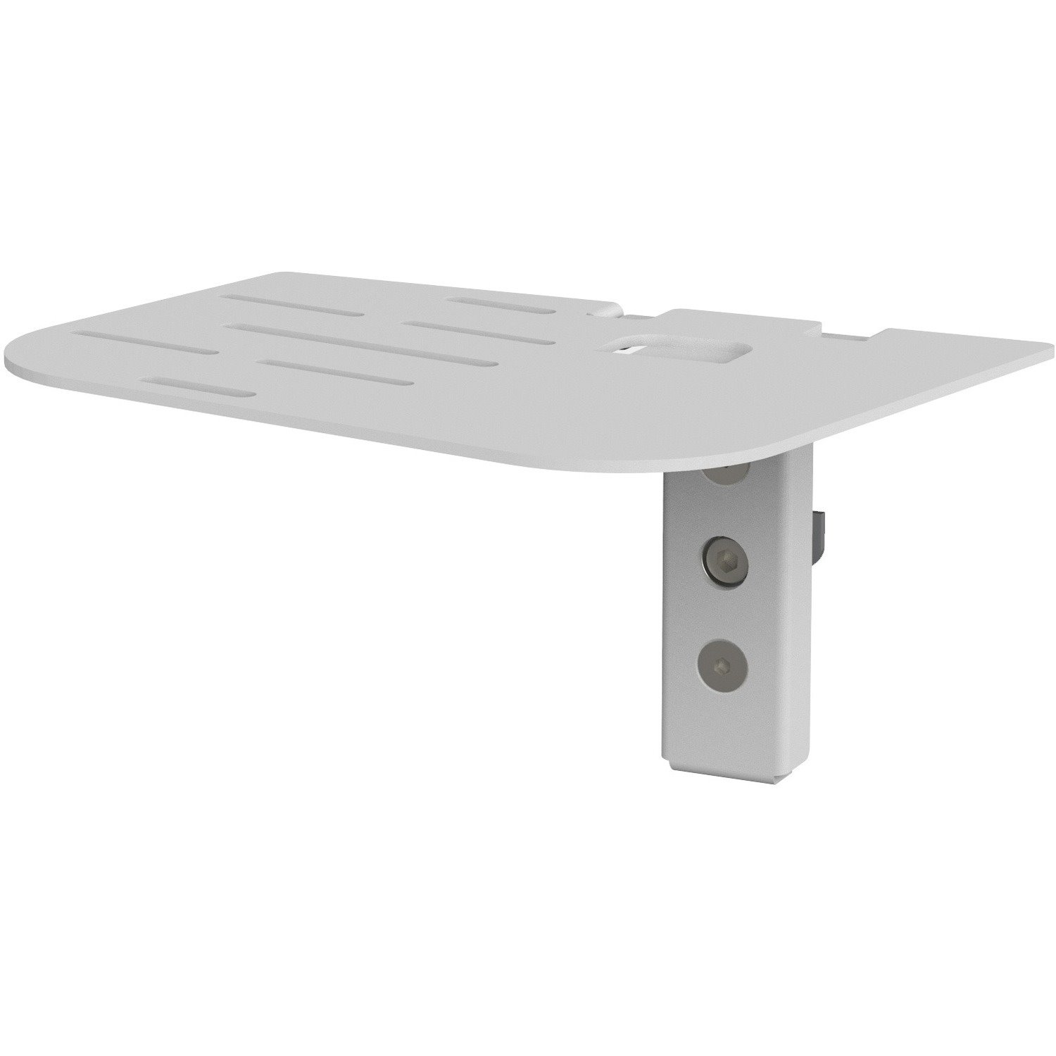 Ergotron Mounting Shelf for Scanner, Enclosure - Snow White