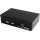 StarTech.com 2 Port DVI + USB KVM Switch with Audio - KVM switch - USB 2.0 Hub - 2 ports - 1 local user - 1U