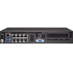 Supermicro SuperServer E300-9A-8CN8 1U Mini PC Server - 1 Atom C3758 2.20 GHz - Serial ATA/600 Controller