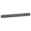 Eaton Tripp Lite Series 16-Port Fiber Patch Panel, 1U (SC/SC), Multimode or Singlemode