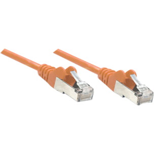 Intellinet 100 FT Orange Cat6 Snagless Patch Cable