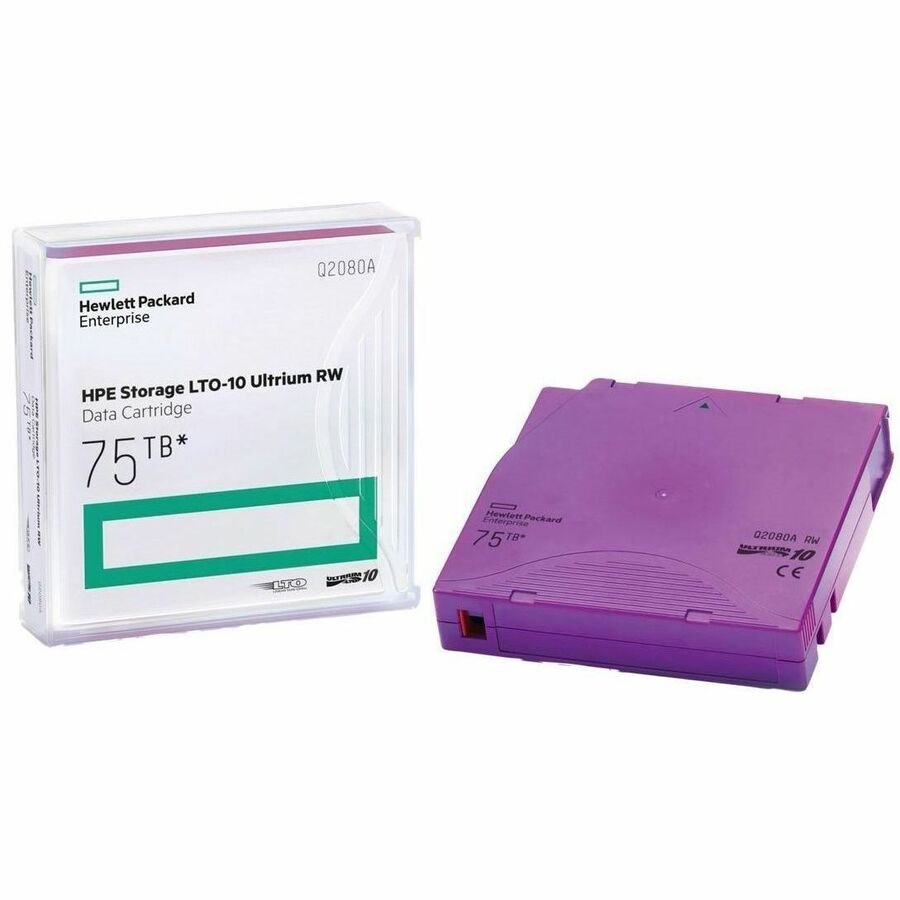 HPE Storage LTO-10 Ultrium 75TB RW 20 Data Cartridges