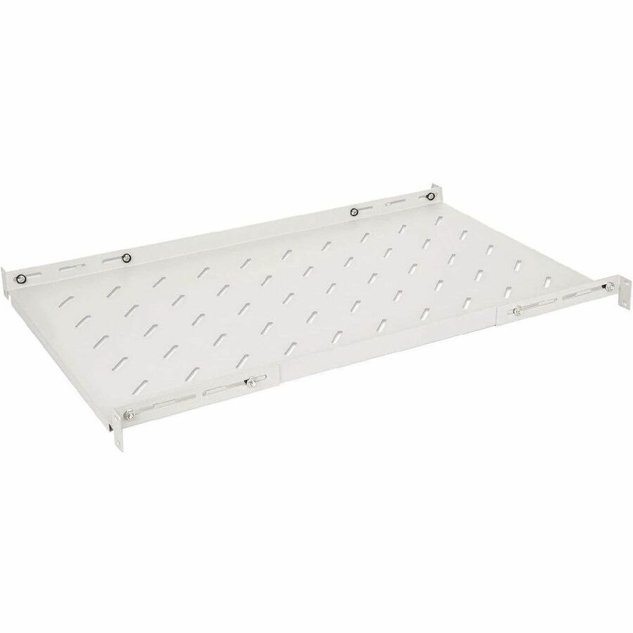 Intellinet 1U Rack-mountable Rack Shelf for Rack, Equipment - Light Grey