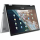 Asus Chromebook CX1 CX1400 CX1400FKA-GE84FT 14" Touchscreen Convertible 2 in 1 Chromebook - Full HD - Intel Celeron N4500 - 8 GB - 64 GB Flash Memory - Transparent Silver