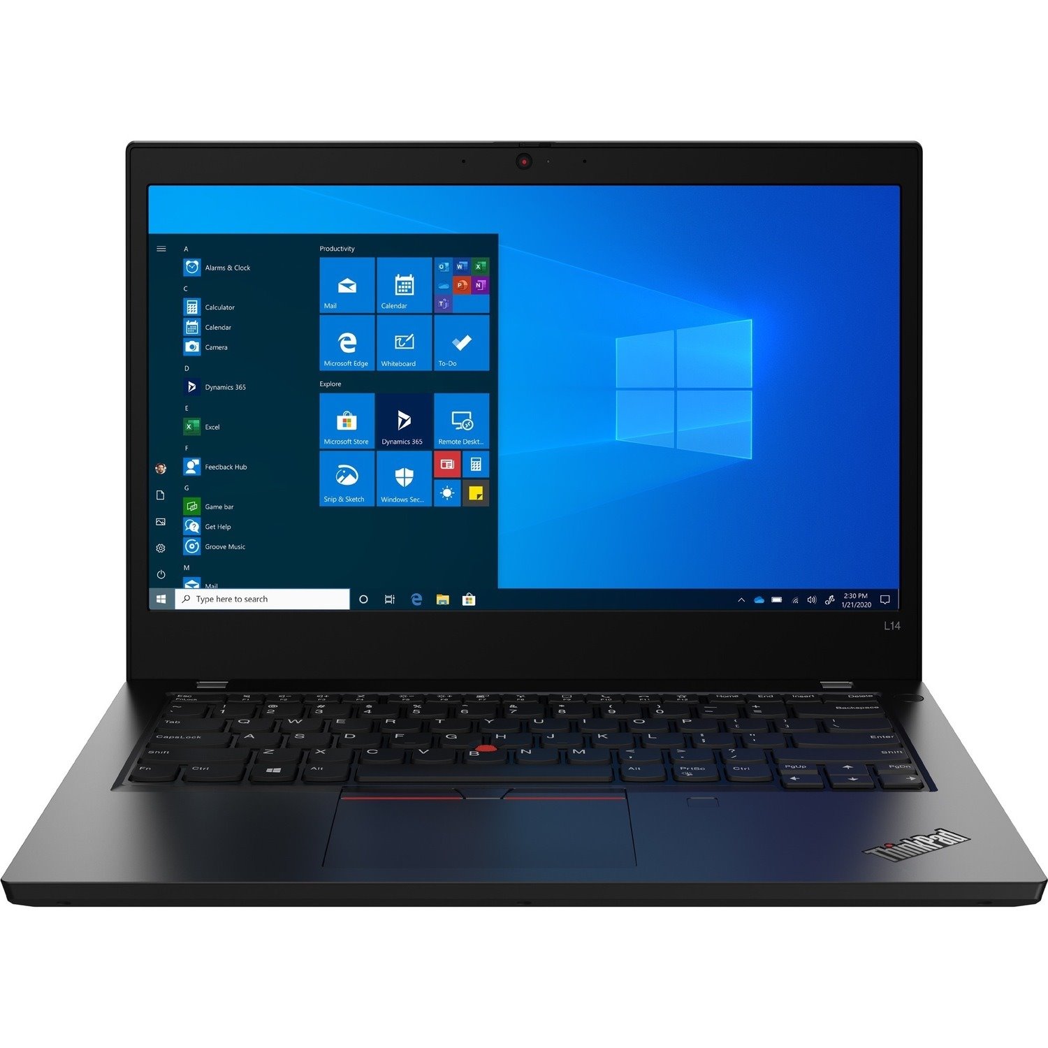 Lenovo ThinkPad L14 Gen1 20U1002AUS 14" Touchscreen Notebook - Full HD - Intel Core i5 10th Gen i5-10210U - 8 GB - 256 GB SSD - English (US) Keyboard - Black