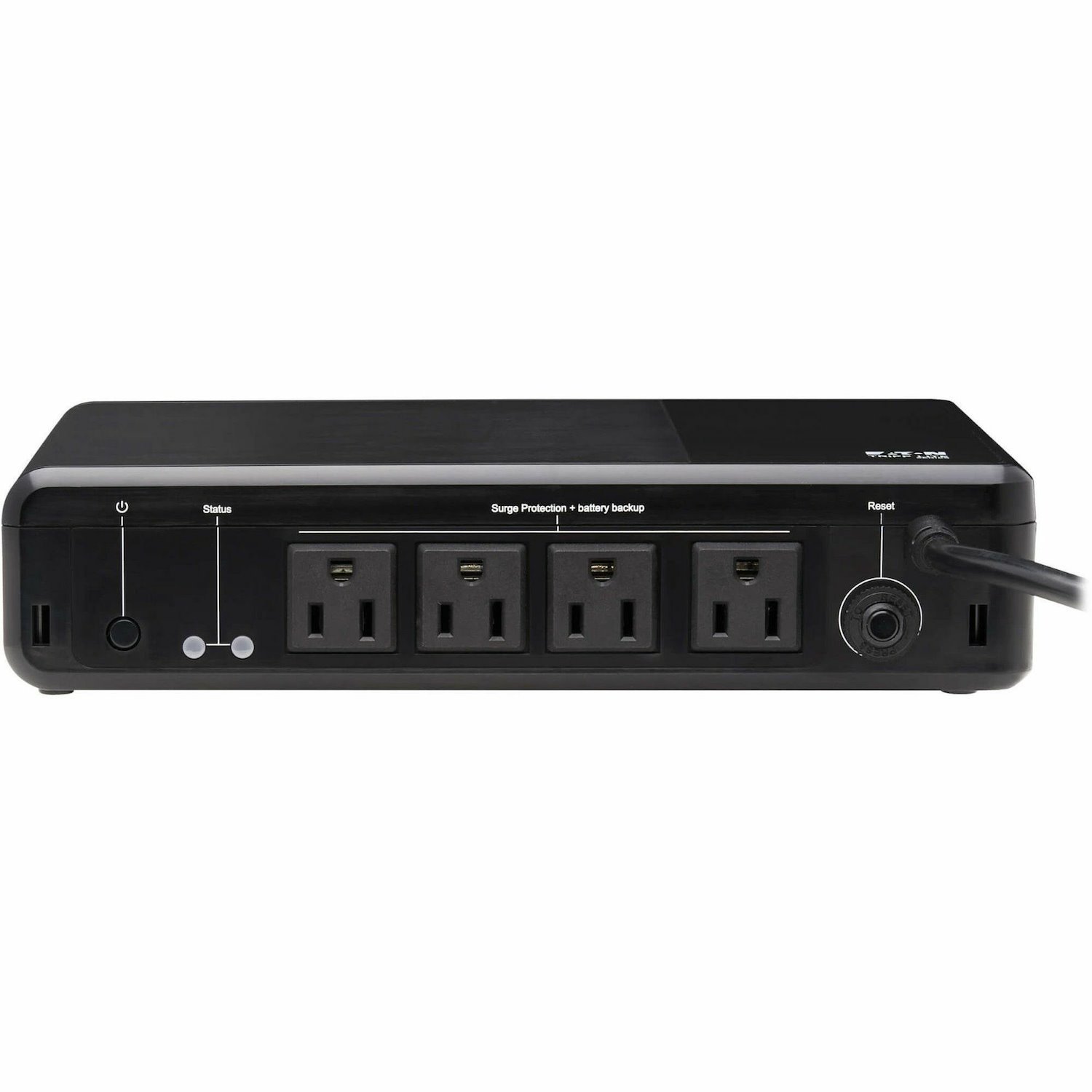 Eaton Tripp Lite Series 600VA 300W 120V Standby UPS - 4 NEMA 5-15R Outlets (Surge + Battery Backup), 5-15P Plug, Desktop