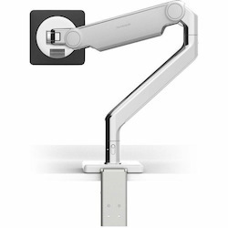 Humanscale M/Flex M2.1 Mounting Arm for Monitor - Polished Aluminum, White