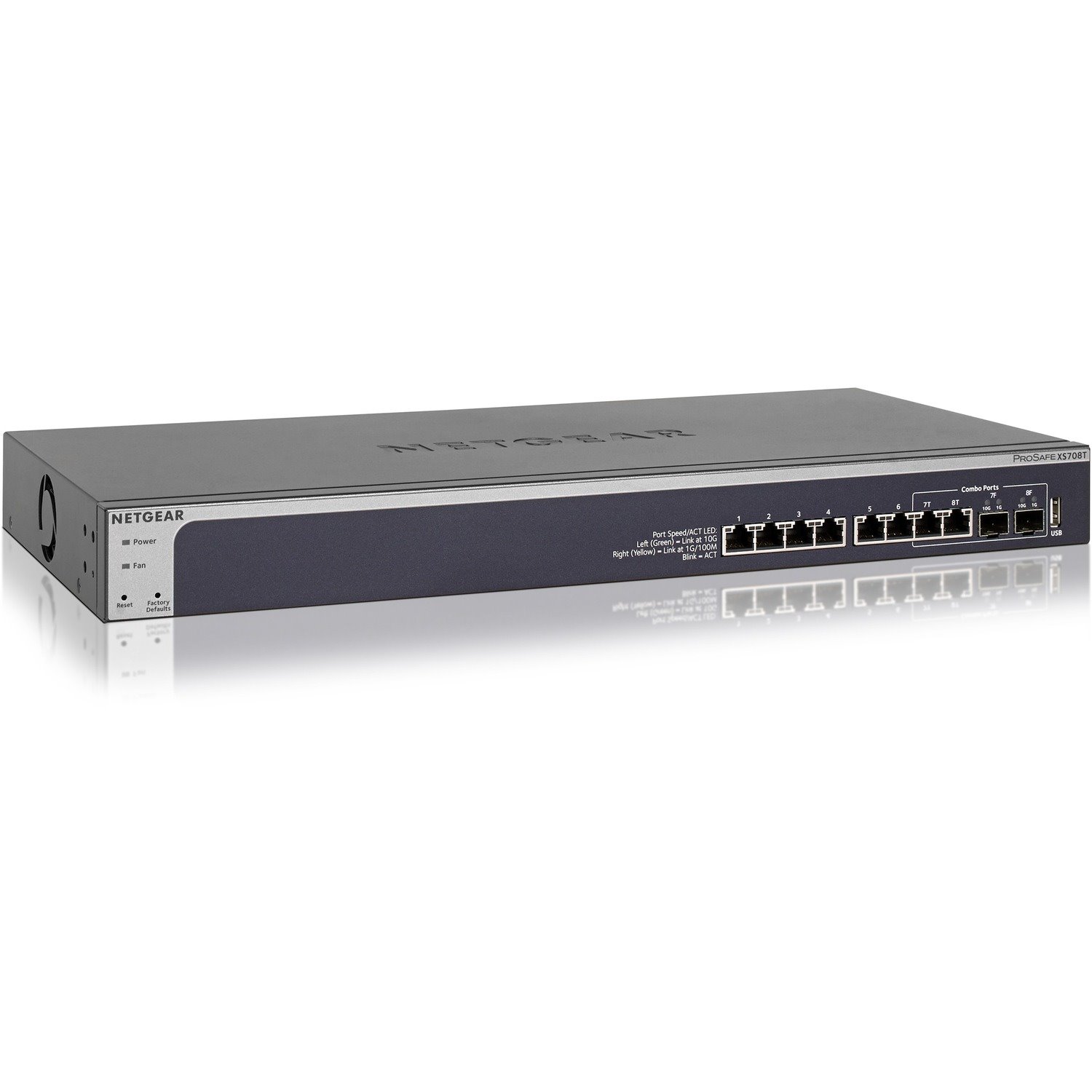 Netgear XS708T - ProSAFE 10 Gigabit Smart Managed Switch