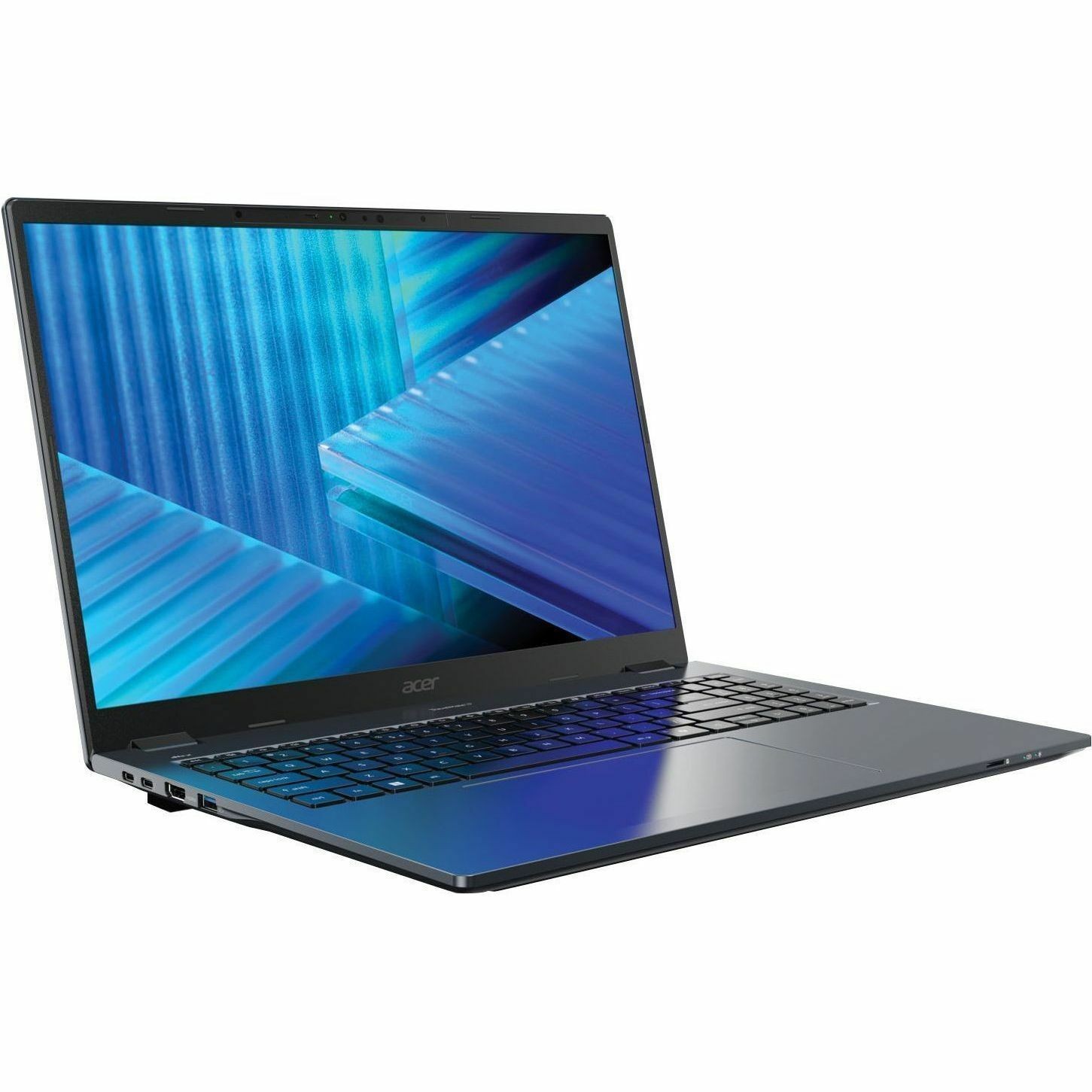 Acer TravelMate P4 16 TMP416-54-TCO TMP416-54-TCO-72XB 40.6 cm (16") Clamshell Notebook - WUXGA - 60 Hz - Intel Core Ultra 7 255U - 16 GB - 512 GB PCI Express NVMe 4.0 SSD - Blue