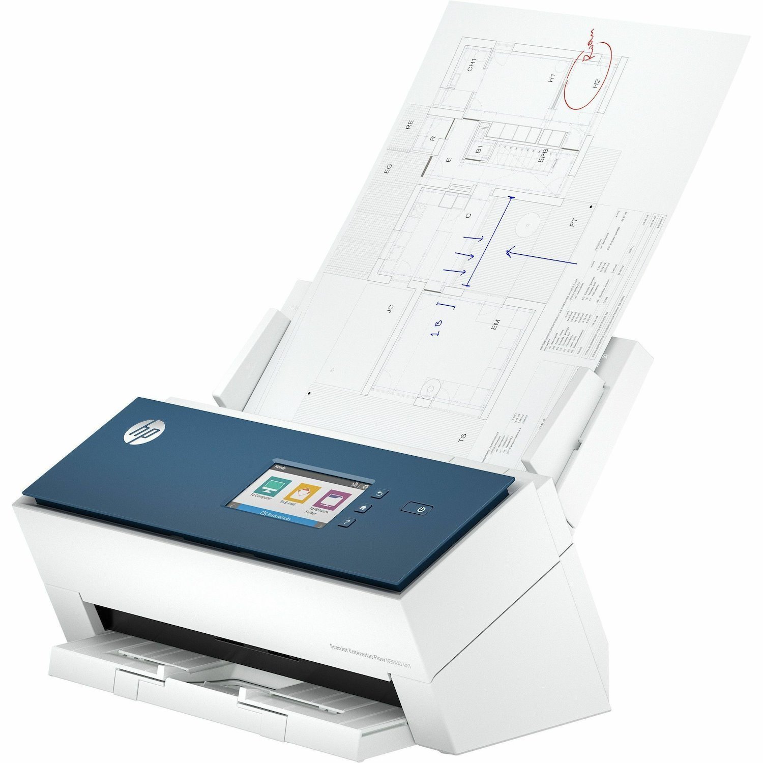HP Scanjet Enterprise Flow N9000 sn1 Sheetfed Scanner