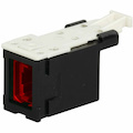 Ortronics HDFM Fiber Module, MTP, Red, Black Housing