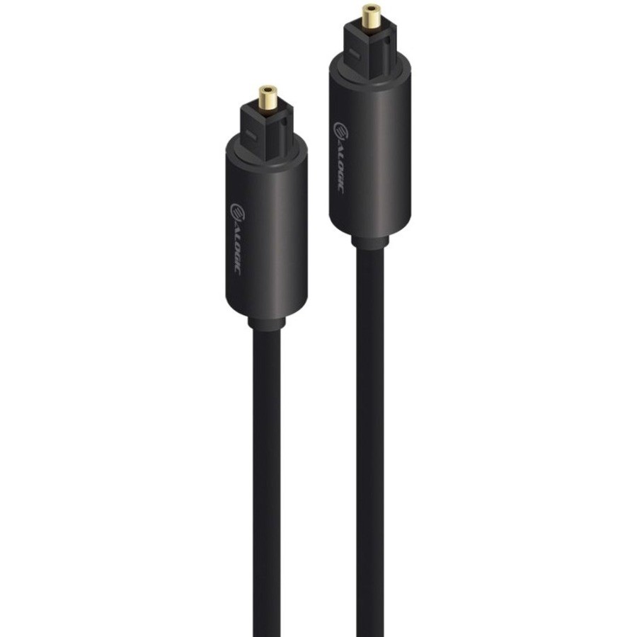 Alogic Premium 3 m Fibre Optic Audio Cable for DVD, Blu-ray Player, Hi-Fi System, Satellite Receiver, Gaming Console, Audio Device, TV, VCR, Amplifier, Antenna
