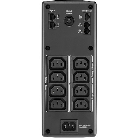 Schneider Electric Back-UPS Pro BR1600MI Line-interactive UPS - 1.60 kVA/960 W