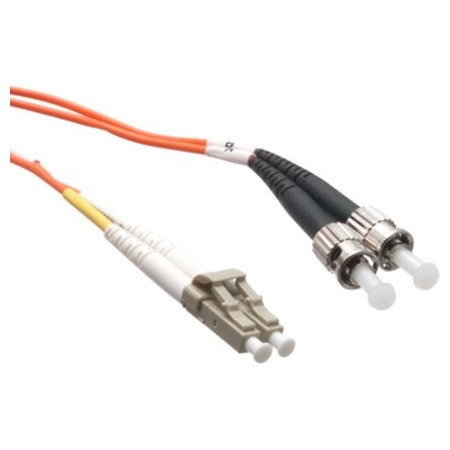 Axiom LC/ST Multimode Duplex OM1 62.5/125 Fiber Optic Cable 2m -TAA Compliant