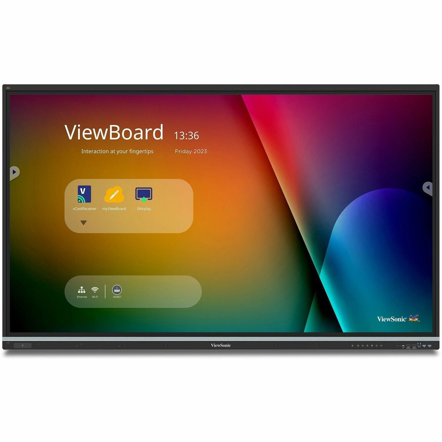 ViewSonic Ifp 75In 4K Android 14 Edla 50Multi-Point Ir Touch 9H 400Nit
