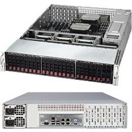 Supermicro SuperServer 2028R-E1CR24N Server Barebone System - 2U Rack-mountable - Socket LGA 2011-v3 - 2 x Processor Support