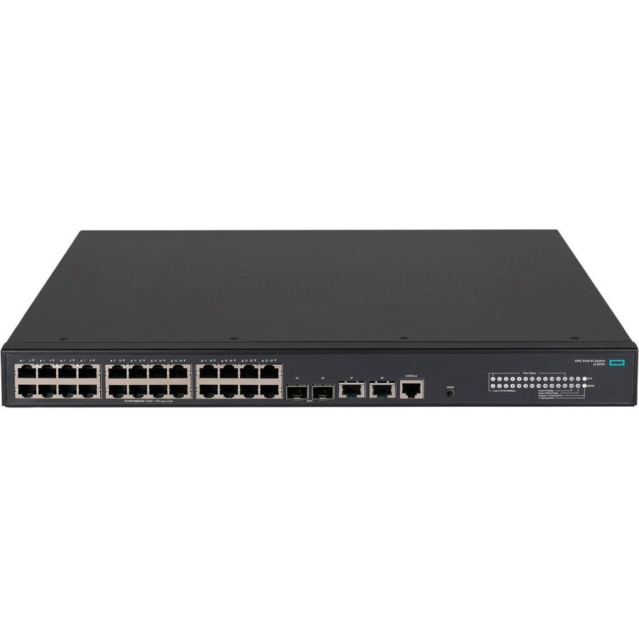 HPE FlexNetwork 5140 EI 26 Ports Manageable Layer 3 Switch - Gigabit Ethernet, 10 Gigabit Ethernet - 10/100/1000Base-T, 10GBase-X, 10GBase-T