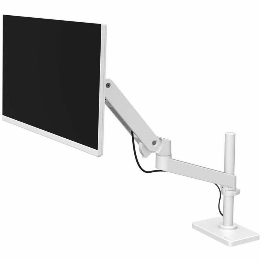 Ergotron Desk Mount for Monitor, LCD Display - White